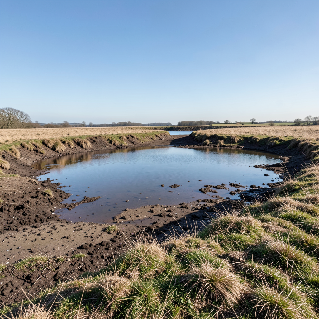 Ardingly Reservoir in West Sussex falls to record low 23% capacity